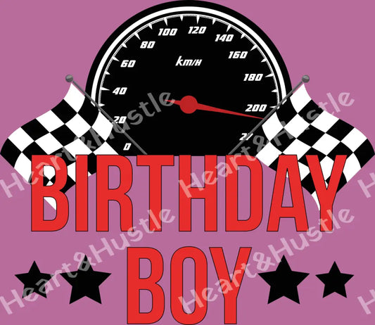 Birthday Boy Pit Crew