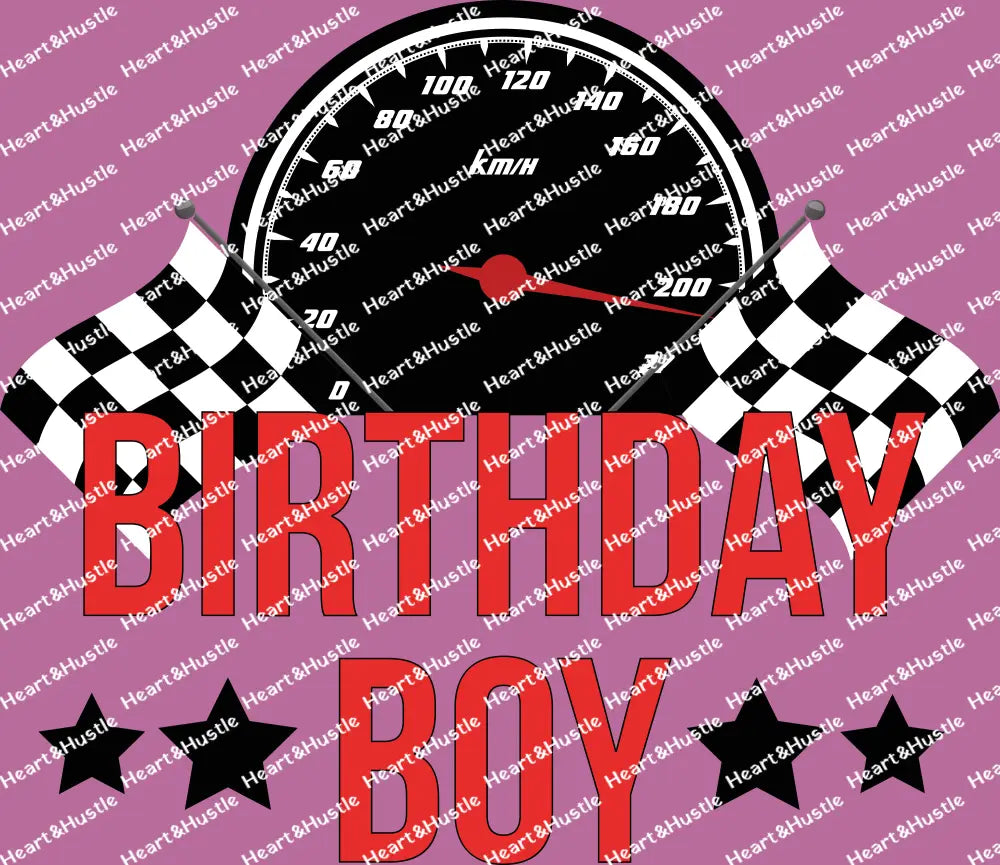 Birthday Boy Pit Crew