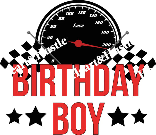 Birthday Boy Pit Crew