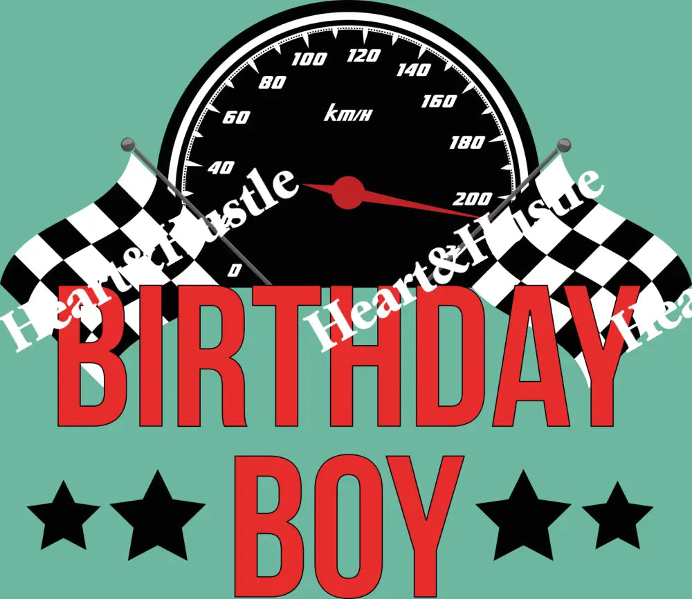 Birthday Boy Pit Crew