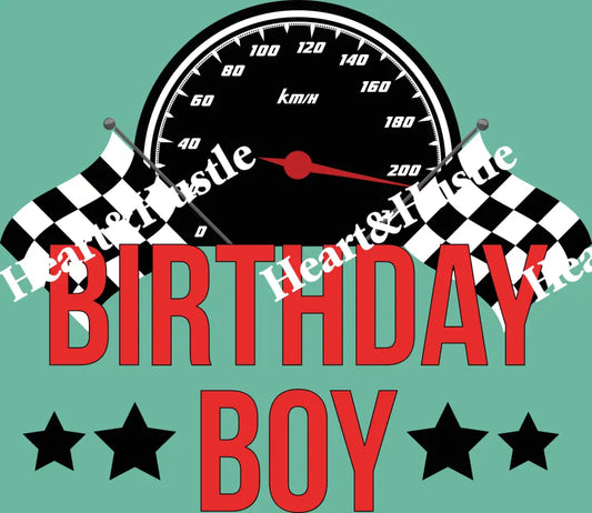 Birthday Boy Pit Crew
