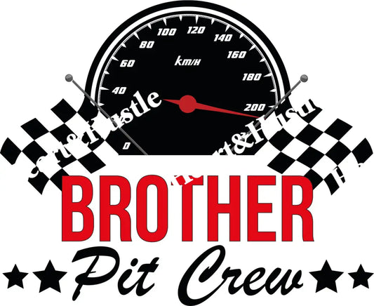 Birthday Brother Pit Crew