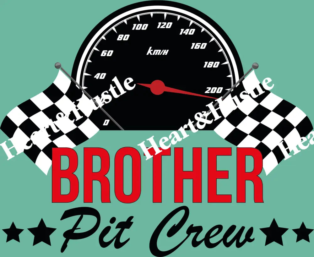 Birthday Brother Pit Crew