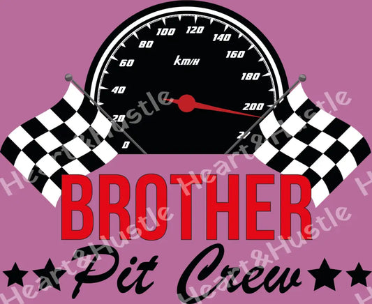 Birthday Brother Pit Crew