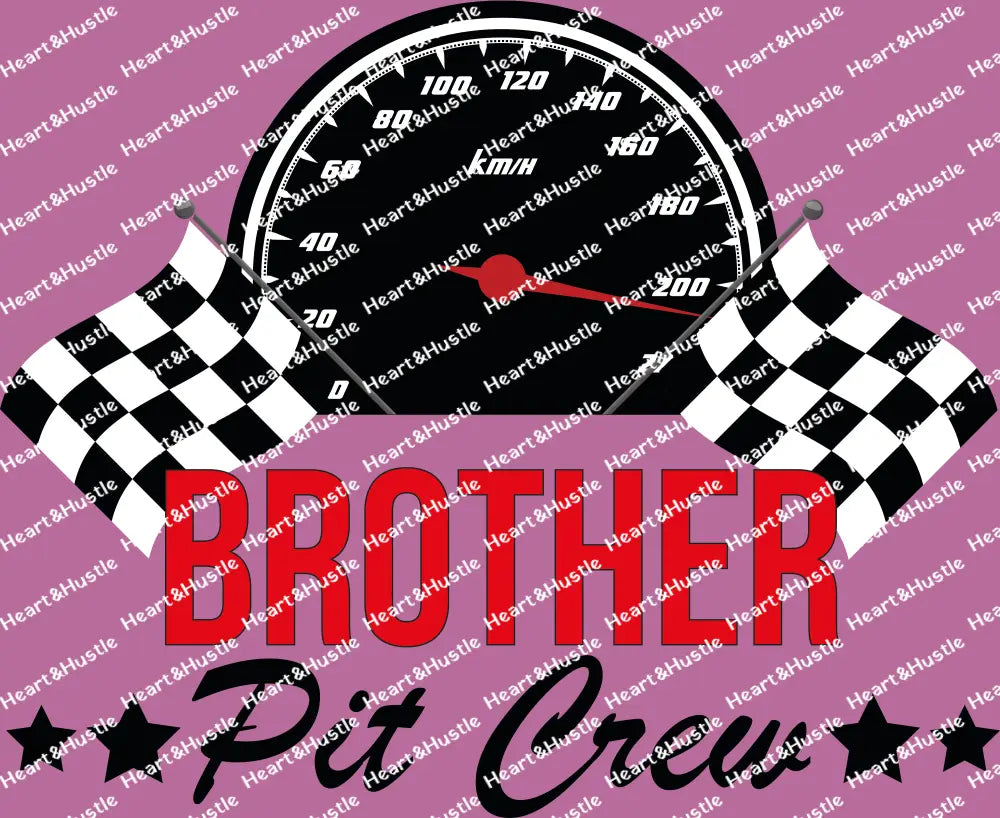 Birthday Brother Pit Crew
