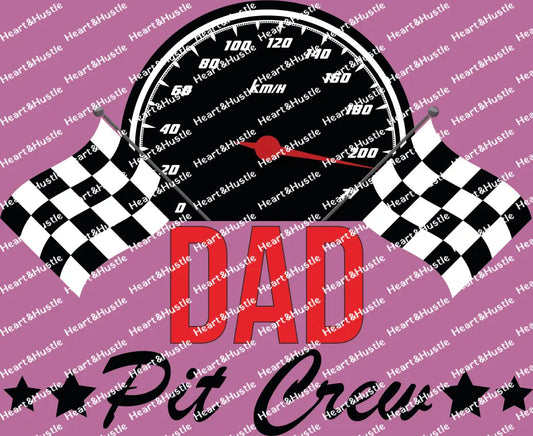 Birthday Dad Pit Crew