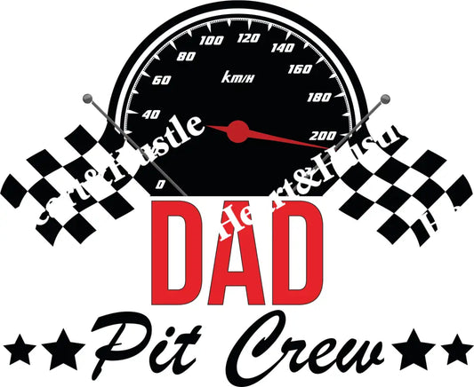 Birthday Dad Pit Crew