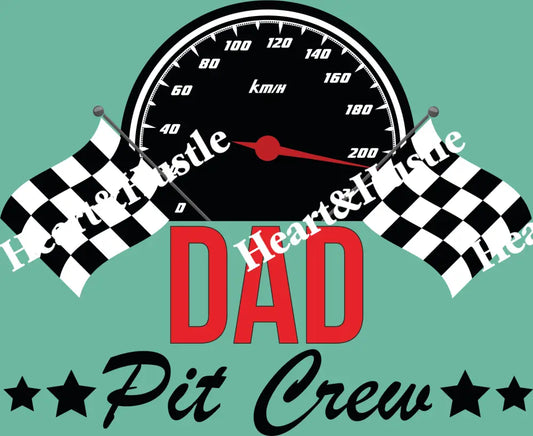 Birthday Dad Pit Crew