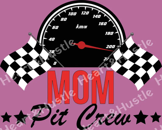 Birthday Mom Pit Crew