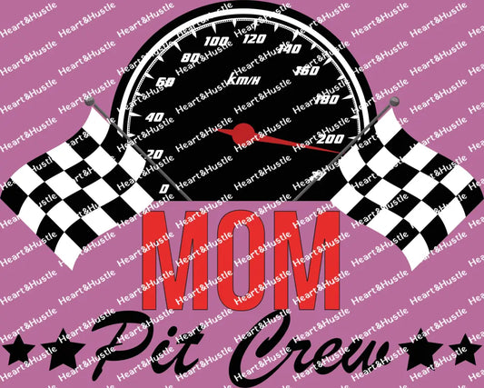 Birthday Mom Pit Crew