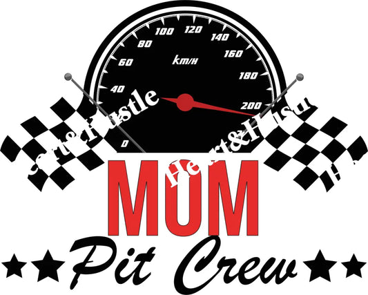 Birthday Mom Pit Crew