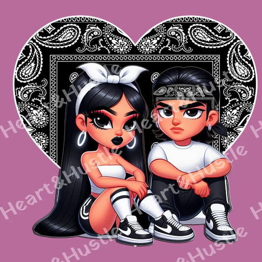 Black Heart Couple