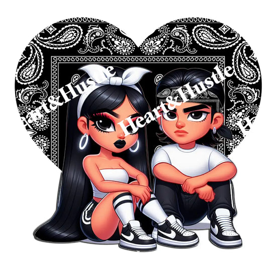 Black Heart Couple