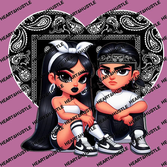Black Heart Couple