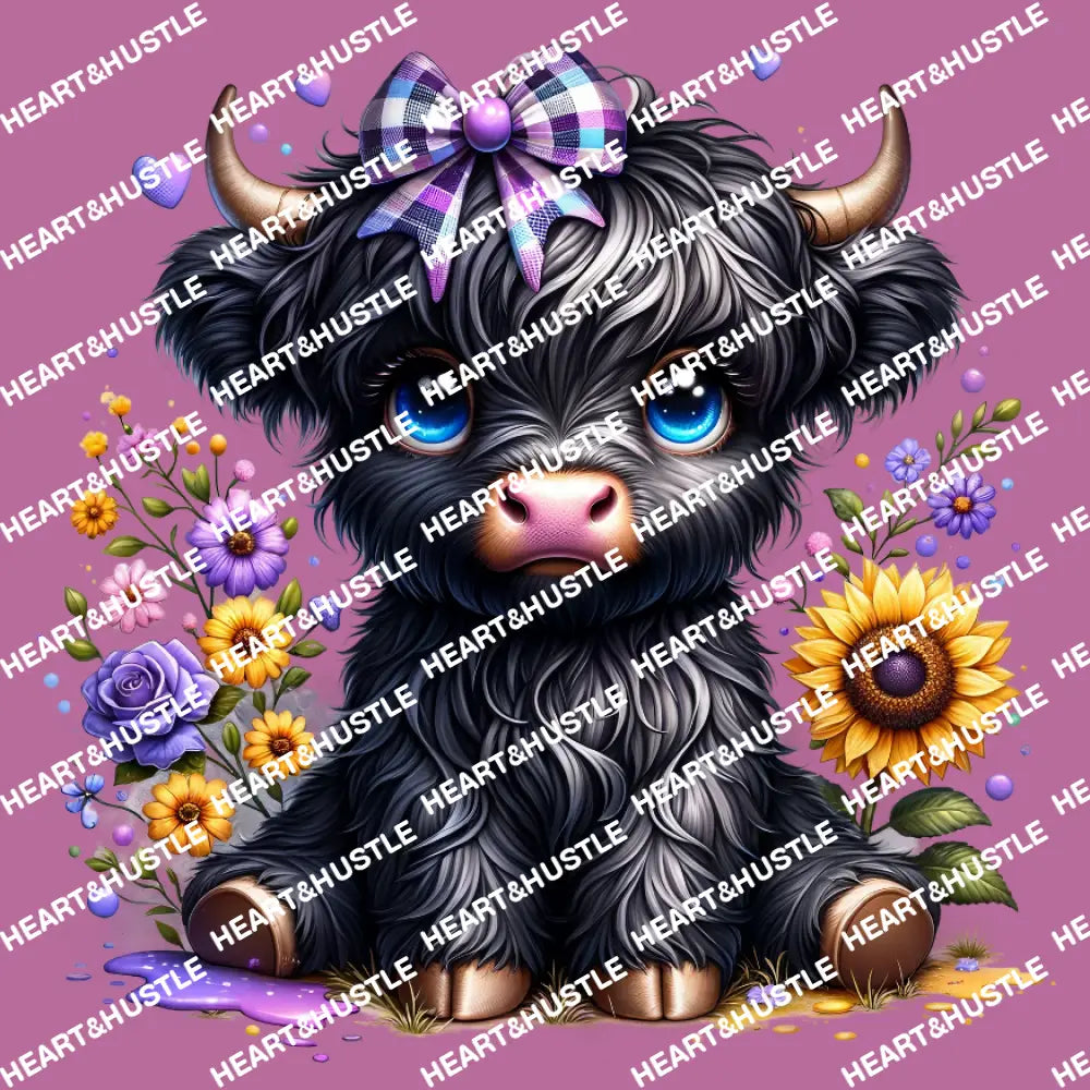 Black Highland Cow