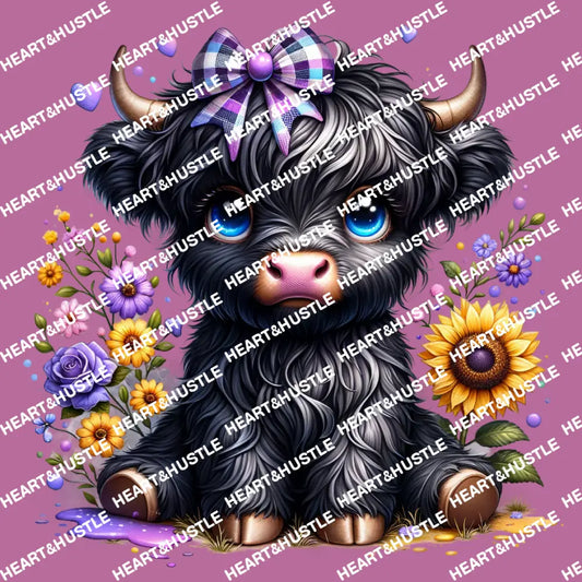 Black Highland Cow