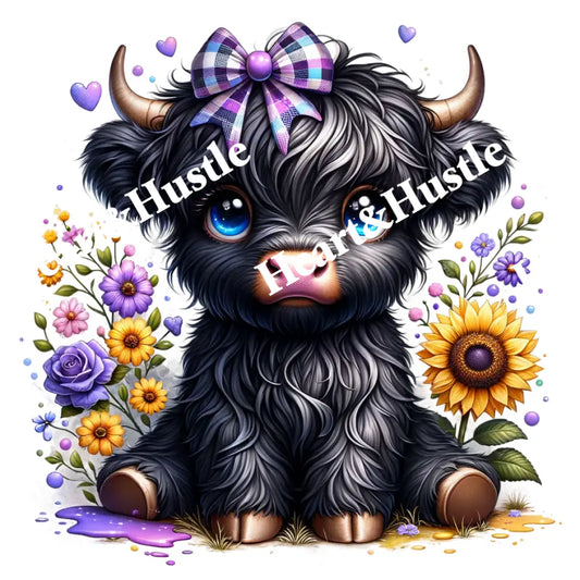 Black Highland Cow