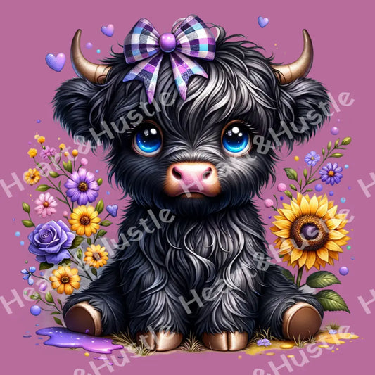 Black Highland Cow
