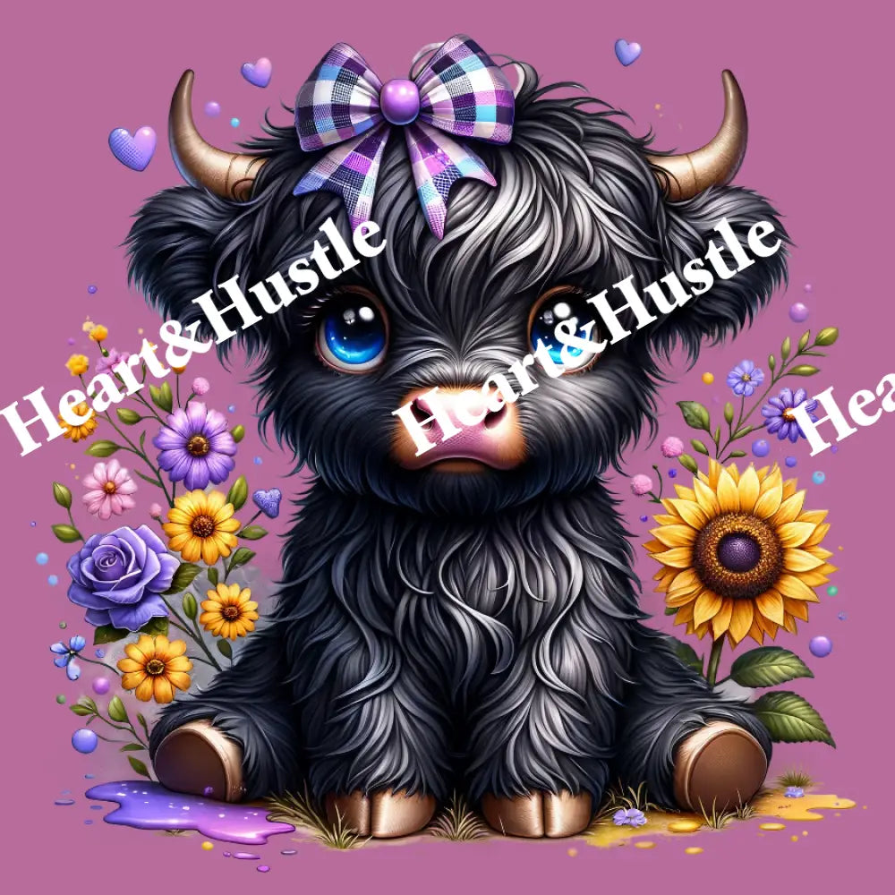 Black Highland Cow