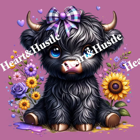 Black Highland Cow