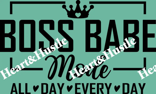 Boss Babe Mode Black
