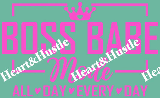 Boss Baba Mode Pink