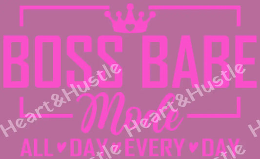Boss Baba Mode Pink