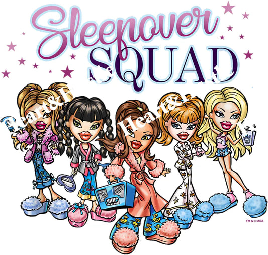 Bratz Group Shot Sleepover Squad