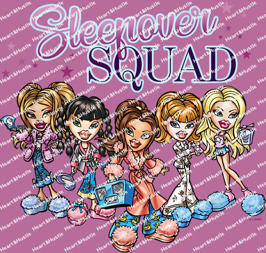 Bratz Group Shot Sleepover Squad