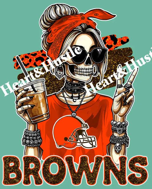 Browns Skully Girl