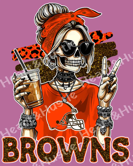 Browns Skully Girl