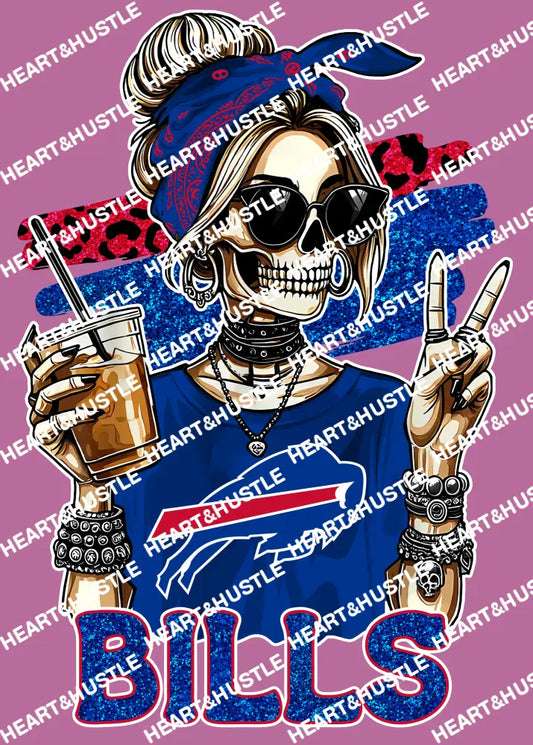 Buffalo Bills Skully Girl