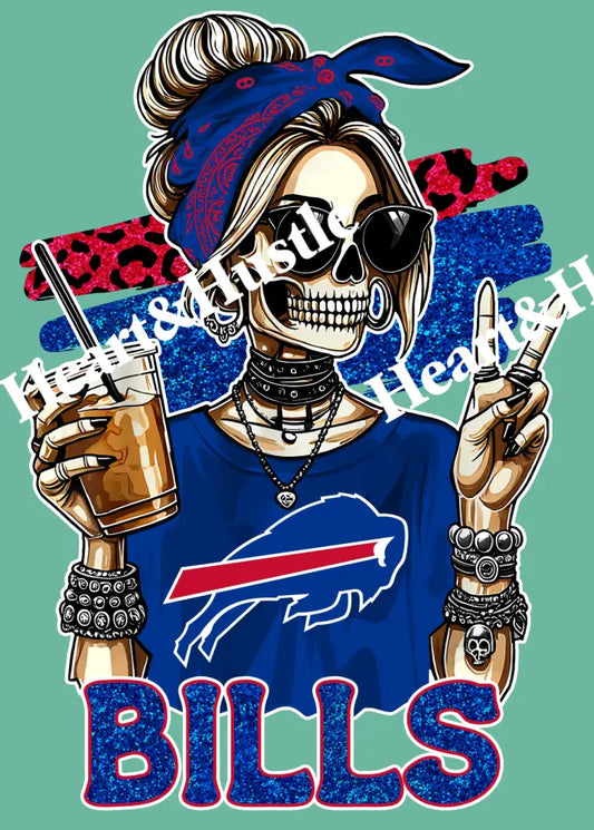 Buffalo Bills Skully Girl
