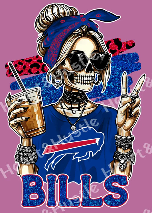Buffalo Bills Skully Girl