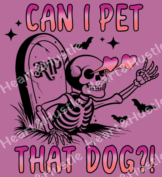 Can I Pet That Dog Pink