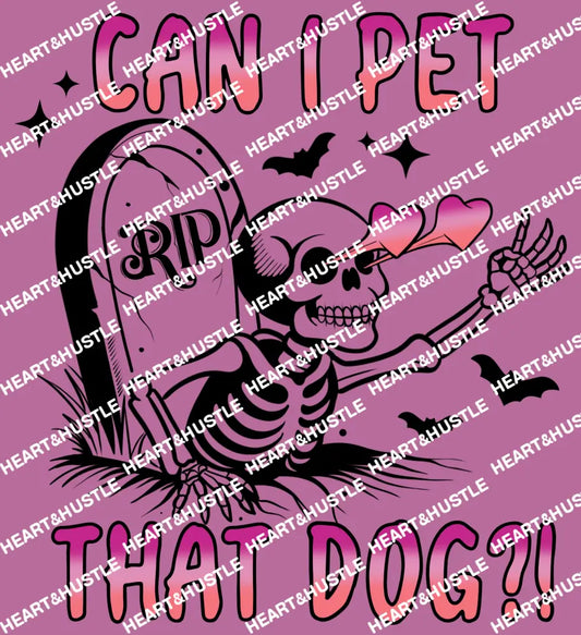 Can I Pet That Dog Pink