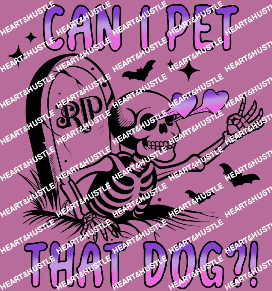 Can I Pet That Dog Purple