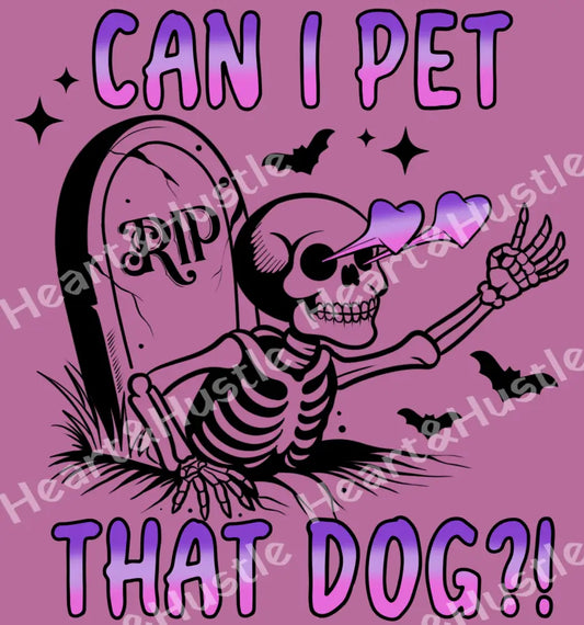 Can I Pet That Dog Purple