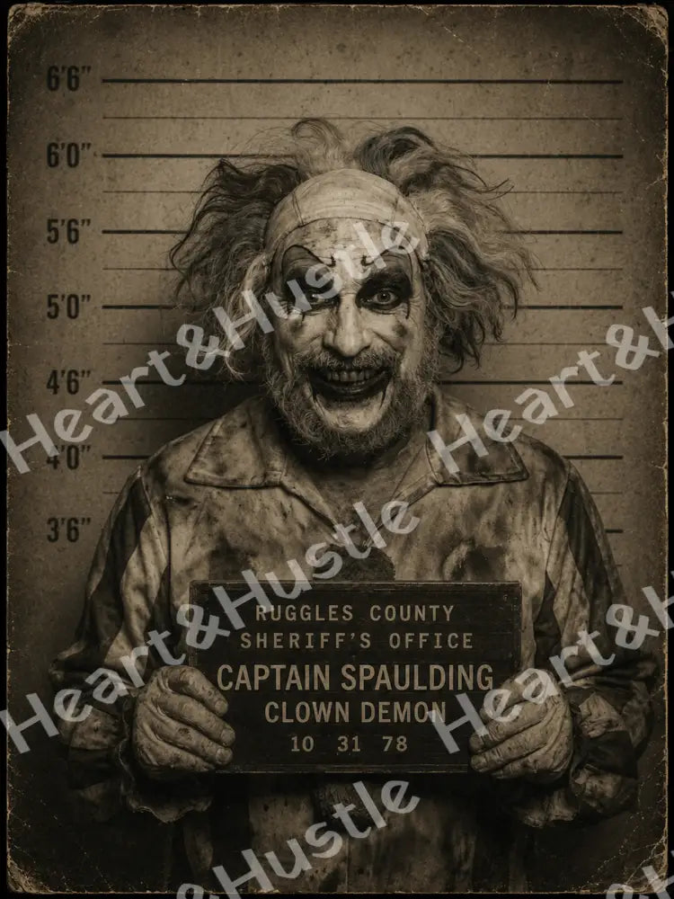 Captain Spaulding Mugshot