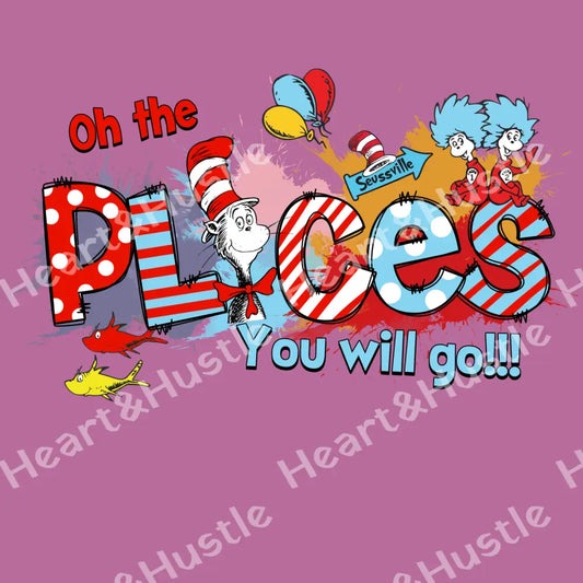Cat In The Hat Oh The Places You Will Go
