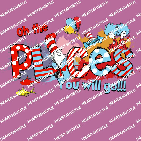 Cat In The Hat Oh The Places You Will Go