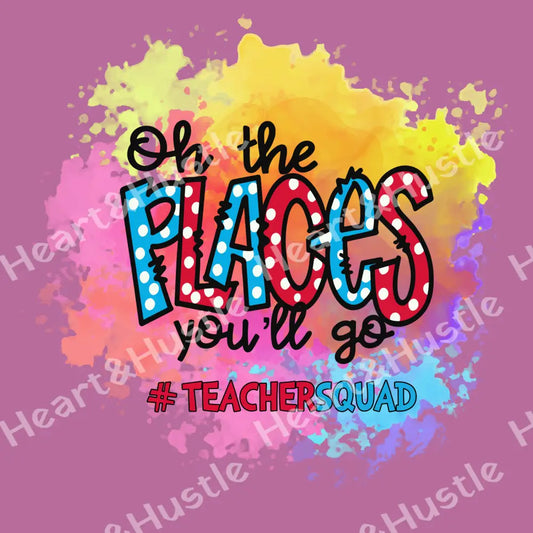 Cat in the Hat Oh the Places you’ll go #TeacherSquad