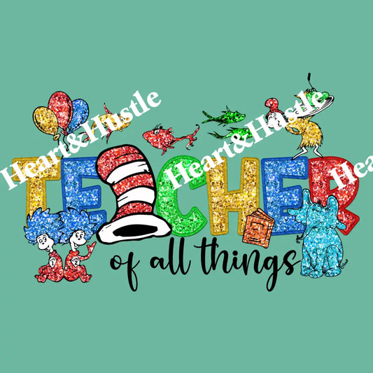 Cat In The Hat Teacher Of All Things