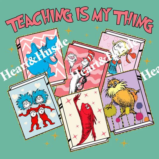 Cat In The Hat Teaching Is My Thing With Books