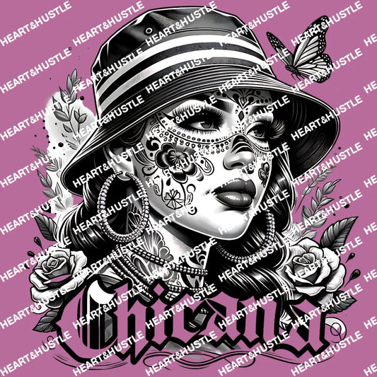 Chicana Black and White