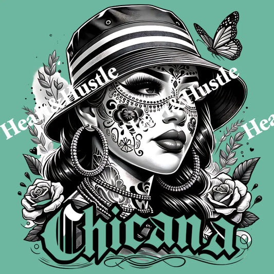 Chicana Black and White