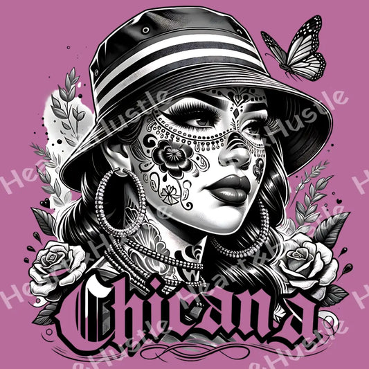 Chicana Black and White