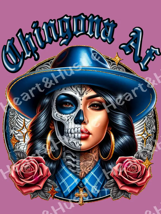 chingona AF Blue