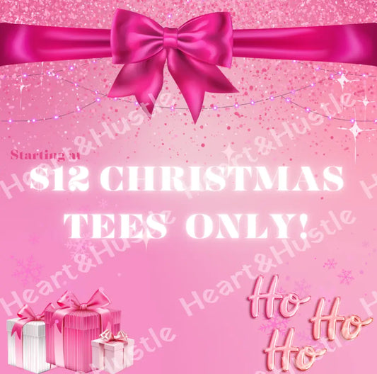 CHRISTMAS TEES ONLY