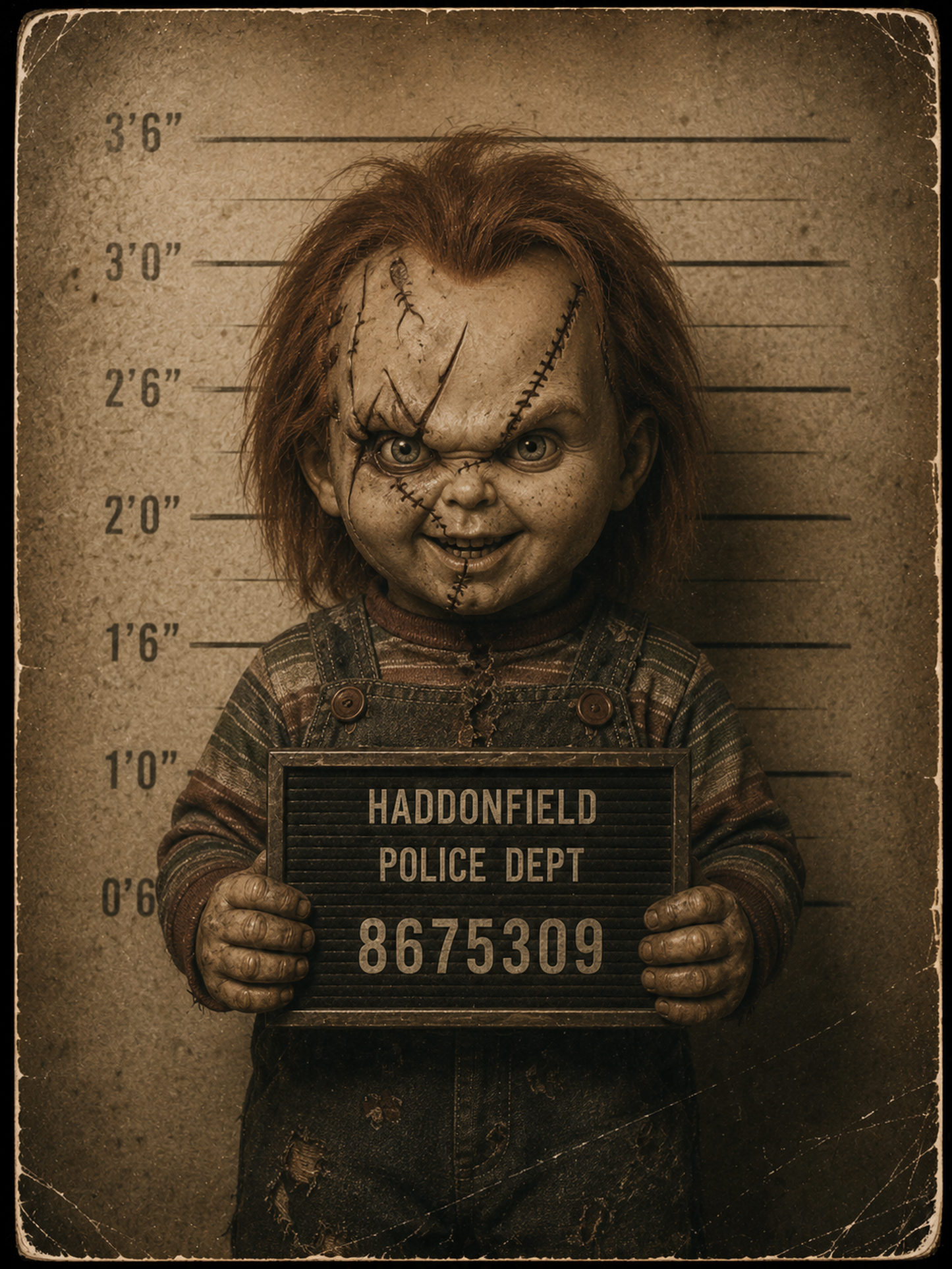 Chucky Mugshot
